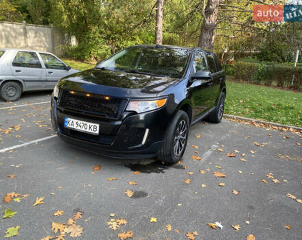 Черный Форд Эдж, объемом двигателя 3.5 л и пробегом 185 тыс. км за 10781 $, фото 2 на Automoto.ua