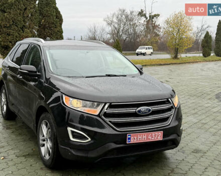 Черный Форд Эдж, объемом двигателя 2 л и пробегом 201 тыс. км за 13500 $, фото 3 на Automoto.ua