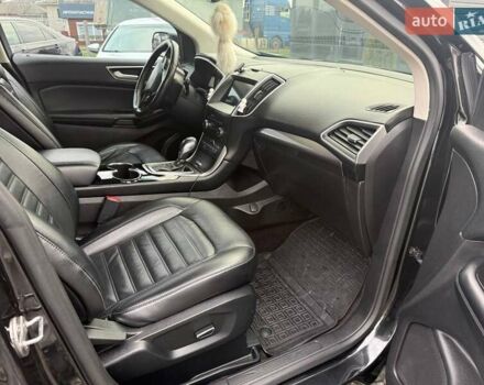 Черный Форд Эдж, объемом двигателя 2 л и пробегом 227 тыс. км за 15800 $, фото 12 на Automoto.ua