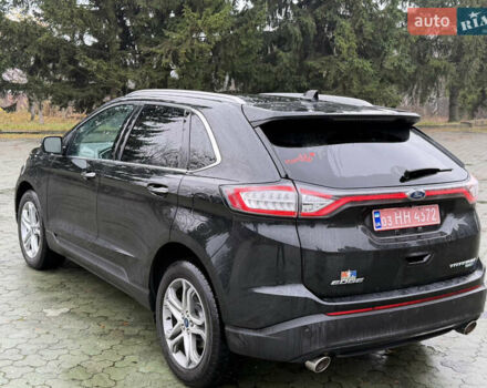 Черный Форд Эдж, объемом двигателя 2 л и пробегом 201 тыс. км за 13500 $, фото 9 на Automoto.ua