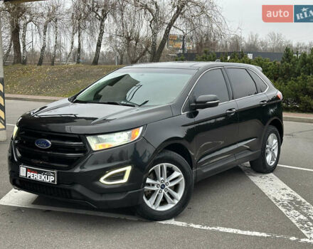 Черный Форд Эдж, объемом двигателя 3.5 л и пробегом 227 тыс. км за 14999 $, фото 2 на Automoto.ua