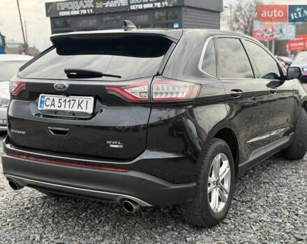 Черный Форд Эдж, объемом двигателя 2 л и пробегом 227 тыс. км за 15800 $, фото 2 на Automoto.ua