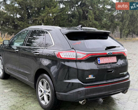 Черный Форд Эдж, объемом двигателя 2 л и пробегом 201 тыс. км за 13500 $, фото 8 на Automoto.ua