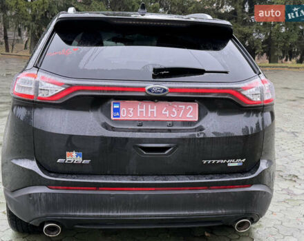 Черный Форд Эдж, объемом двигателя 2 л и пробегом 201 тыс. км за 13000 $, фото 7 на Automoto.ua