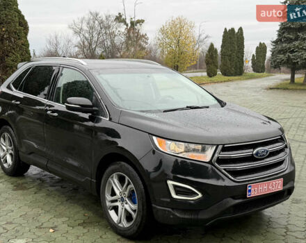 Черный Форд Эдж, объемом двигателя 2 л и пробегом 201 тыс. км за 13500 $, фото 5 на Automoto.ua