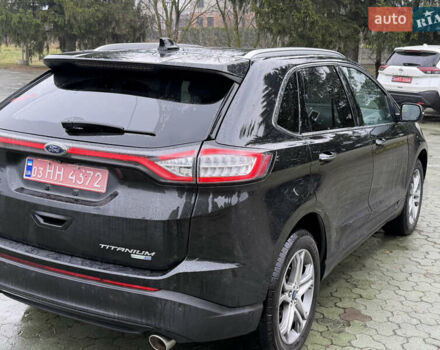 Черный Форд Эдж, объемом двигателя 2 л и пробегом 201 тыс. км за 13500 $, фото 11 на Automoto.ua