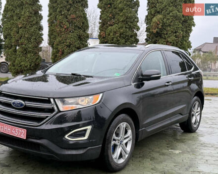 Черный Форд Эдж, объемом двигателя 2 л и пробегом 201 тыс. км за 13500 $, фото 1 на Automoto.ua