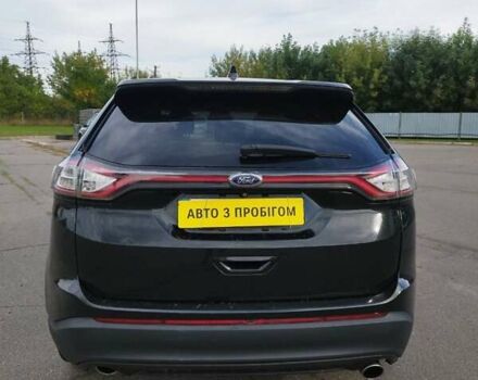 Черный Форд Эдж, объемом двигателя 2 л и пробегом 242 тыс. км за 12900 $, фото 3 на Automoto.ua
