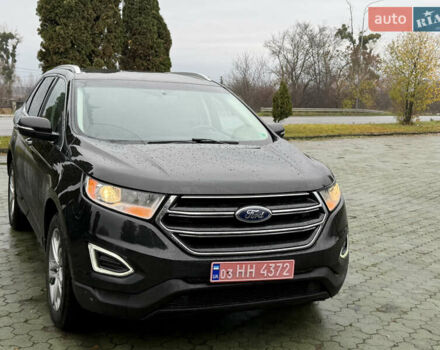 Черный Форд Эдж, объемом двигателя 2 л и пробегом 201 тыс. км за 13500 $, фото 2 на Automoto.ua