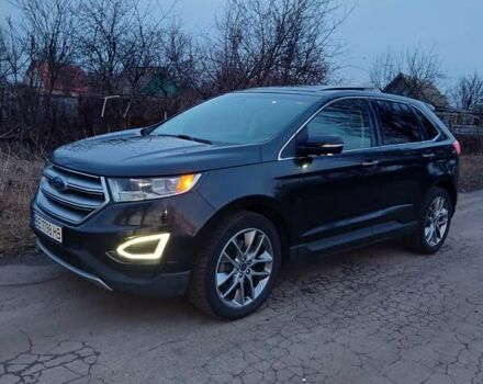 Черный Форд Эдж, объемом двигателя 3.5 л и пробегом 200 тыс. км за 18000 $, фото 3 на Automoto.ua