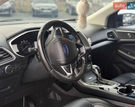 Черный Форд Эдж, объемом двигателя 2 л и пробегом 227 тыс. км за 15800 $, фото 6 на Automoto.ua