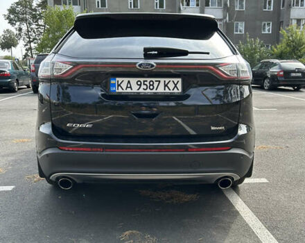 Черный Форд Эдж, объемом двигателя 2 л и пробегом 157 тыс. км за 19000 $, фото 5 на Automoto.ua