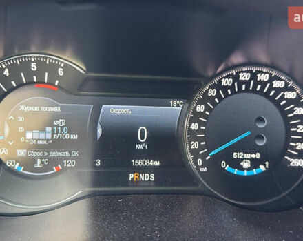 Черный Форд Эдж, объемом двигателя 2 л и пробегом 157 тыс. км за 19000 $, фото 9 на Automoto.ua