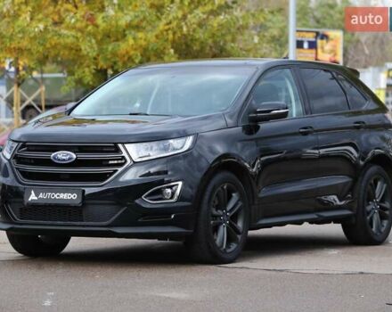 Форд Едж 2016 у Києві на Automoto.ua Чорний Форд Едж, об'ємом двигуна 2.69 л та пробігом 165 тис. км за 17900 $, фото 3 на Automoto.ua