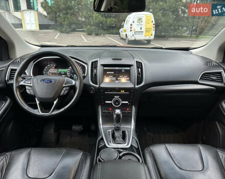 Черный Форд Эдж, объемом двигателя 2 л и пробегом 158 тыс. км за 20900 $, фото 14 на Automoto.ua