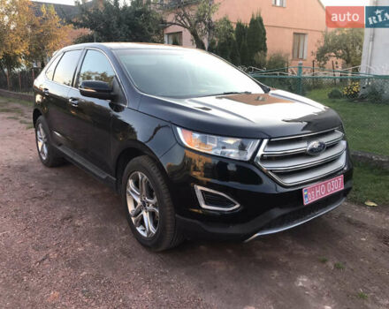 Чорний Форд Едж, об'ємом двигуна 2 л та пробігом 240 тис. км за 13200 $, фото 3 на Automoto.ua