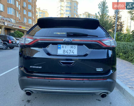 Черный Форд Эдж, объемом двигателя 2 л и пробегом 205 тыс. км за 16500 $, фото 3 на Automoto.ua