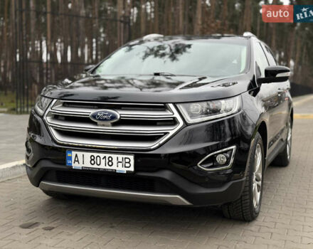 Чорний Форд Едж, об'ємом двигуна 2 л та пробігом 183 тис. км за 18500 $, фото 1 на Automoto.ua