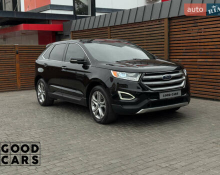 Черный Форд Эдж, объемом двигателя 2 л и пробегом 182 тыс. км за 20500 $, фото 8 на Automoto.ua