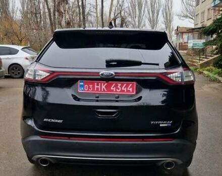 Черный Форд Эдж, объемом двигателя 2 л и пробегом 211 тыс. км за 14800 $, фото 7 на Automoto.ua