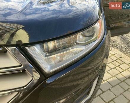 Черный Форд Эдж, объемом двигателя 2 л и пробегом 232 тыс. км за 14500 $, фото 16 на Automoto.ua