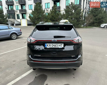 Черный Форд Эдж, объемом двигателя 2 л и пробегом 158 тыс. км за 20900 $, фото 5 на Automoto.ua