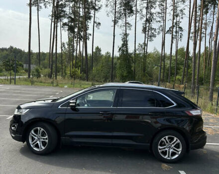 Черный Форд Эдж, объемом двигателя 2 л и пробегом 157 тыс. км за 19000 $, фото 6 на Automoto.ua