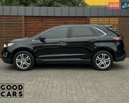 Черный Форд Эдж, объемом двигателя 2 л и пробегом 182 тыс. км за 20500 $, фото 3 на Automoto.ua