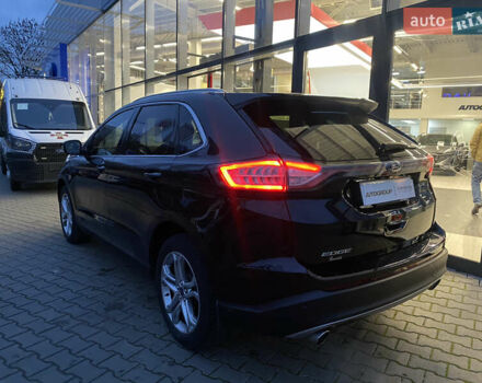 Черный Форд Эдж, объемом двигателя 2 л и пробегом 132 тыс. км за 18900 $, фото 4 на Automoto.ua