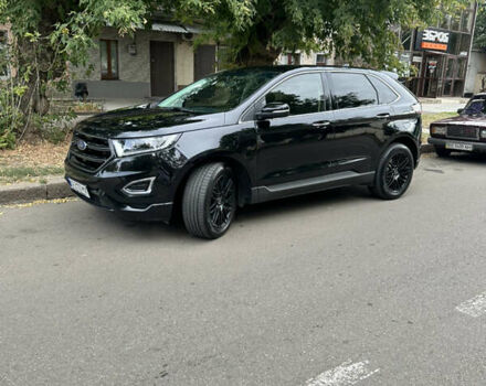 Черный Форд Эдж, объемом двигателя 2 л и пробегом 186 тыс. км за 17500 $, фото 1 на Automoto.ua