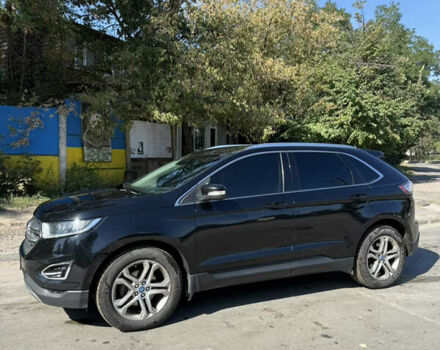 Черный Форд Эдж, объемом двигателя 2 л и пробегом 170 тыс. км за 22000 $, фото 1 на Automoto.ua