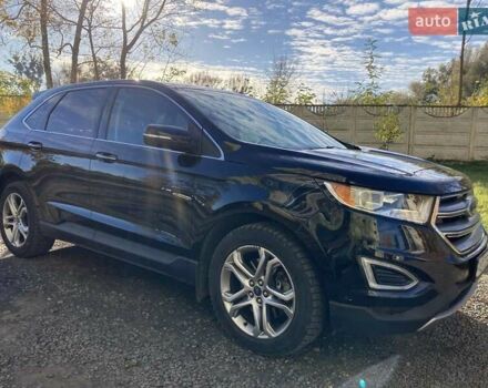 Черный Форд Эдж, объемом двигателя 2 л и пробегом 232 тыс. км за 14500 $, фото 9 на Automoto.ua