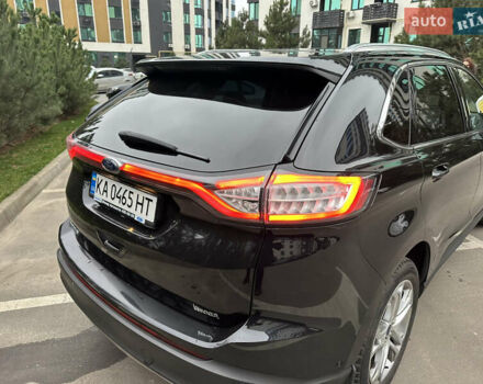 Черный Форд Эдж, объемом двигателя 2 л и пробегом 158 тыс. км за 20900 $, фото 9 на Automoto.ua