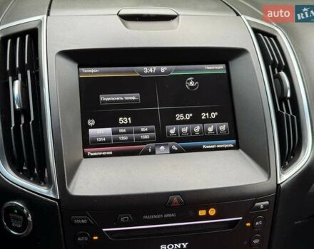 Чорний Форд Едж, об'ємом двигуна 2 л та пробігом 180 тис. км за 19900 $, фото 36 на Automoto.ua