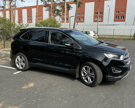 Черный Форд Эдж, объемом двигателя 2 л и пробегом 157 тыс. км за 19000 $, фото 3 на Automoto.ua