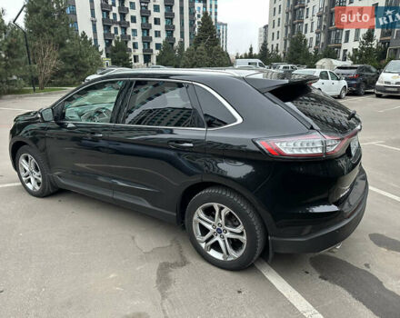 Черный Форд Эдж, объемом двигателя 2 л и пробегом 158 тыс. км за 20900 $, фото 6 на Automoto.ua