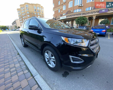 Черный Форд Эдж, объемом двигателя 2 л и пробегом 205 тыс. км за 16500 $, фото 1 на Automoto.ua