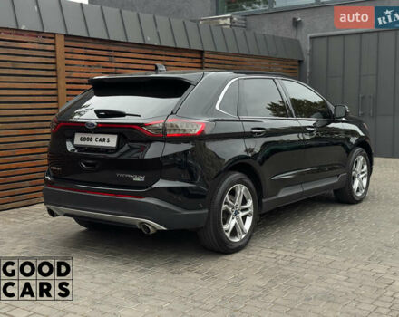 Черный Форд Эдж, объемом двигателя 2 л и пробегом 182 тыс. км за 20500 $, фото 6 на Automoto.ua