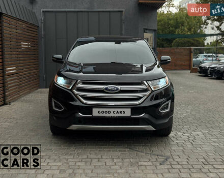 Черный Форд Эдж, объемом двигателя 2 л и пробегом 182 тыс. км за 20500 $, фото 1 на Automoto.ua