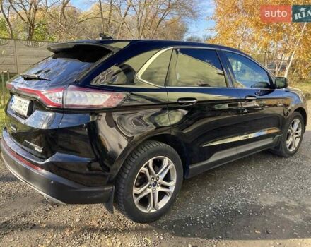 Черный Форд Эдж, объемом двигателя 2 л и пробегом 232 тыс. км за 14500 $, фото 7 на Automoto.ua