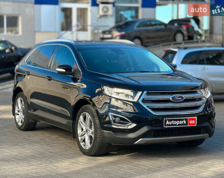 Чорний Форд Едж, об'ємом двигуна 2 л та пробігом 131 тис. км за 20480 $, фото 2 на Automoto.ua