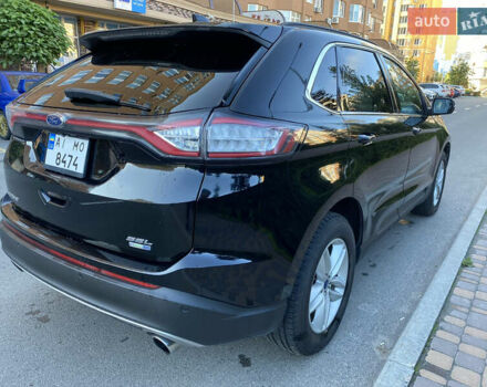 Черный Форд Эдж, объемом двигателя 2 л и пробегом 205 тыс. км за 16500 $, фото 5 на Automoto.ua