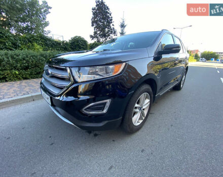 Черный Форд Эдж, объемом двигателя 2 л и пробегом 205 тыс. км за 16500 $, фото 2 на Automoto.ua