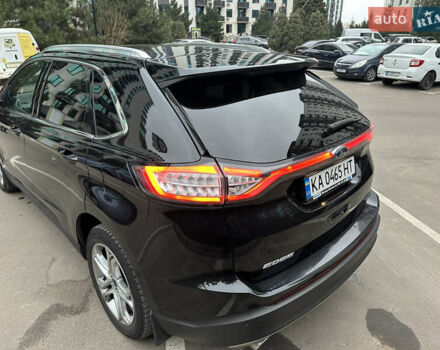 Черный Форд Эдж, объемом двигателя 2 л и пробегом 158 тыс. км за 20900 $, фото 10 на Automoto.ua