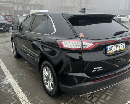 Черный Форд Эдж, объемом двигателя 2 л и пробегом 84 тыс. км за 16300 $, фото 4 на Automoto.ua