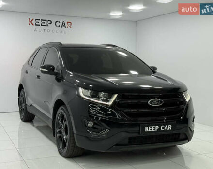 Черный Форд Эдж, объемом двигателя 2 л и пробегом 187 тыс. км за 18400 $, фото 4 на Automoto.ua