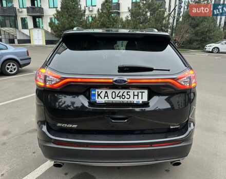 Черный Форд Эдж, объемом двигателя 2 л и пробегом 158 тыс. км за 20900 $, фото 8 на Automoto.ua