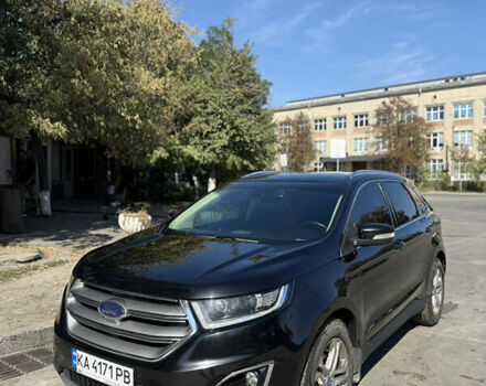 Черный Форд Эдж, объемом двигателя 2 л и пробегом 170 тыс. км за 22000 $, фото 2 на Automoto.ua