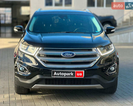 Чорний Форд Едж, об'ємом двигуна 2 л та пробігом 131 тис. км за 20480 $, фото 1 на Automoto.ua