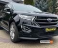 Черный Форд Эдж, объемом двигателя 2 л и пробегом 76 тыс. км за 21700 $, фото 1 на Automoto.ua